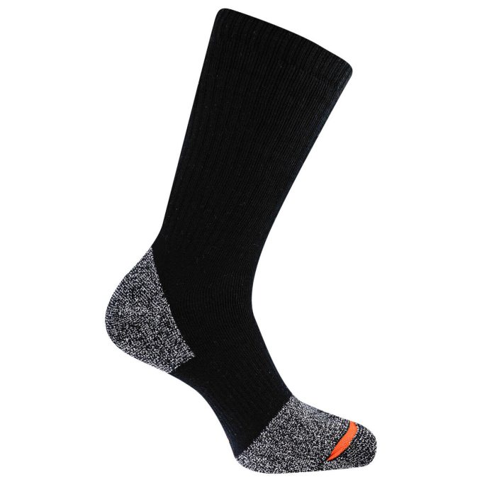 Baumwoll-Sicherheits-Zehenstiefel-Crew-Socken Baumwoll-Sicherheits-Zehenstiefel-Crew-Socken