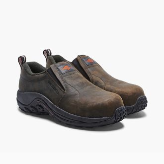 Damen-Arbeitsschuh „Jungle Moc“ aus Leder mit Comp-Zehenpartie