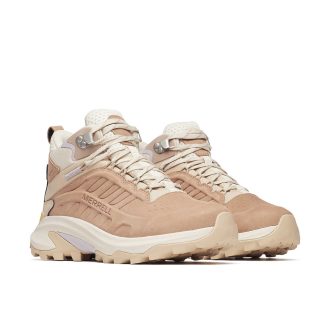 Damen Moab Speed 2 Leather Mid Waterproof Damen Moab Speed 2 Leather Mid Waterproof