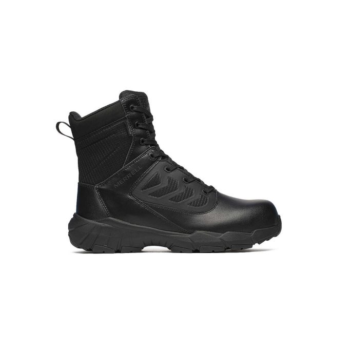 Fullbench 8″ Tactical Zip Wasserdichter Carbonfaserstiefel für Herren