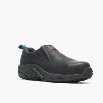 Herren-Arbeitsschuh Jungle Moc aus Leder mit Zehenpartie