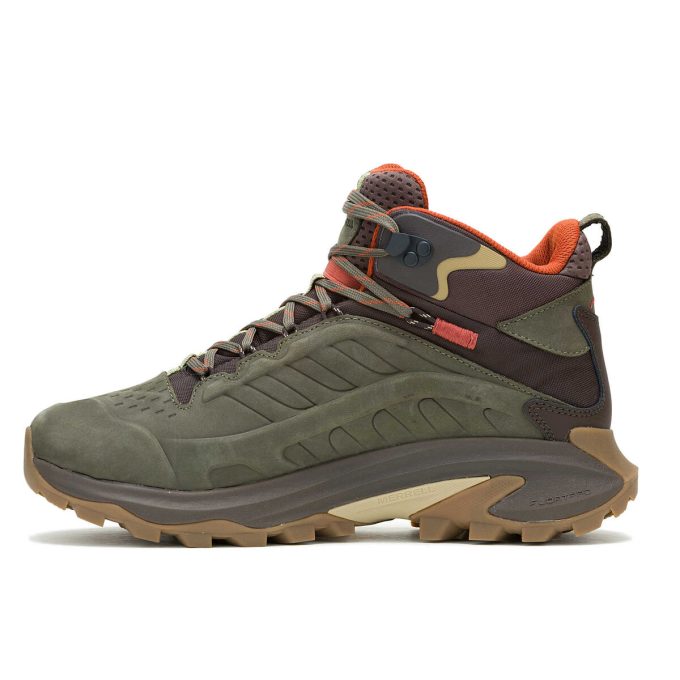 Herren Moab Speed  2 Leather Mid Waterproof