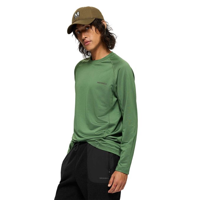 Herren Tech Langarm-T-Shirt