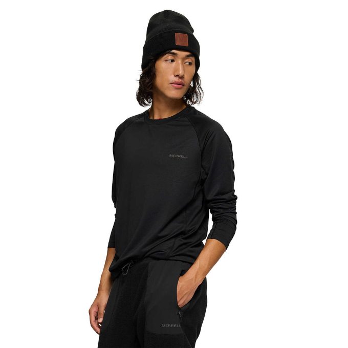 Herren Tech Langarm-T-Shirt Herren Tech Langarm-T-Shirt