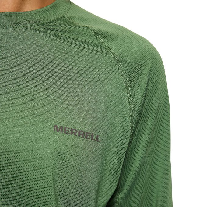 Herren Tech Langarm-T-Shirt