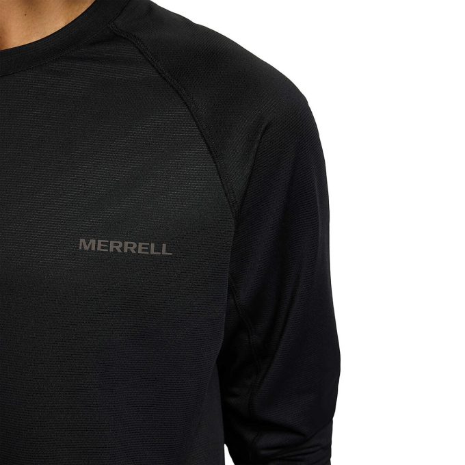 Herren Tech Langarm-T-Shirt Herren Tech Langarm-T-Shirt