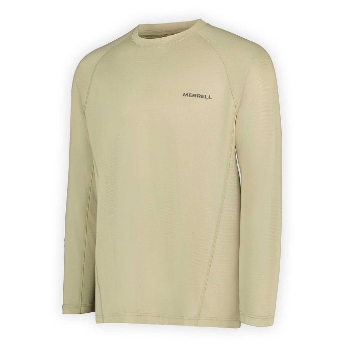 Herren Tech Langarm-T-Shirt