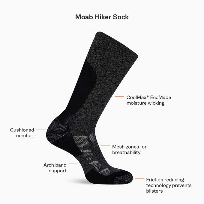 Moab Hiker Crew Socken Moab Hiker Crew Socken